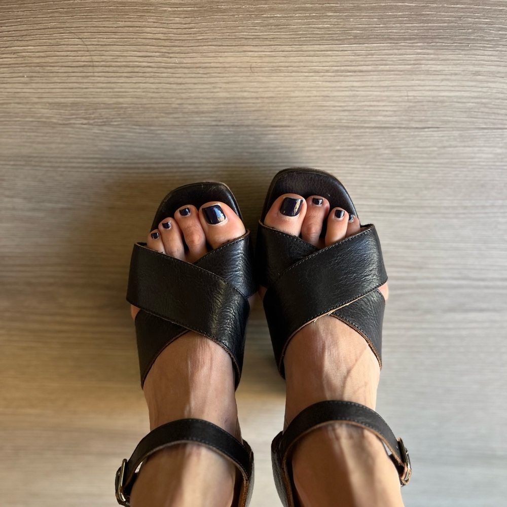 Marni platform wooden sandals